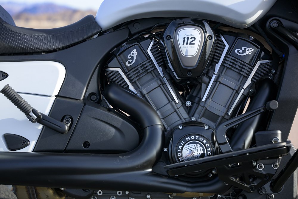 close shot of water-cooled modern PowerPlus engine