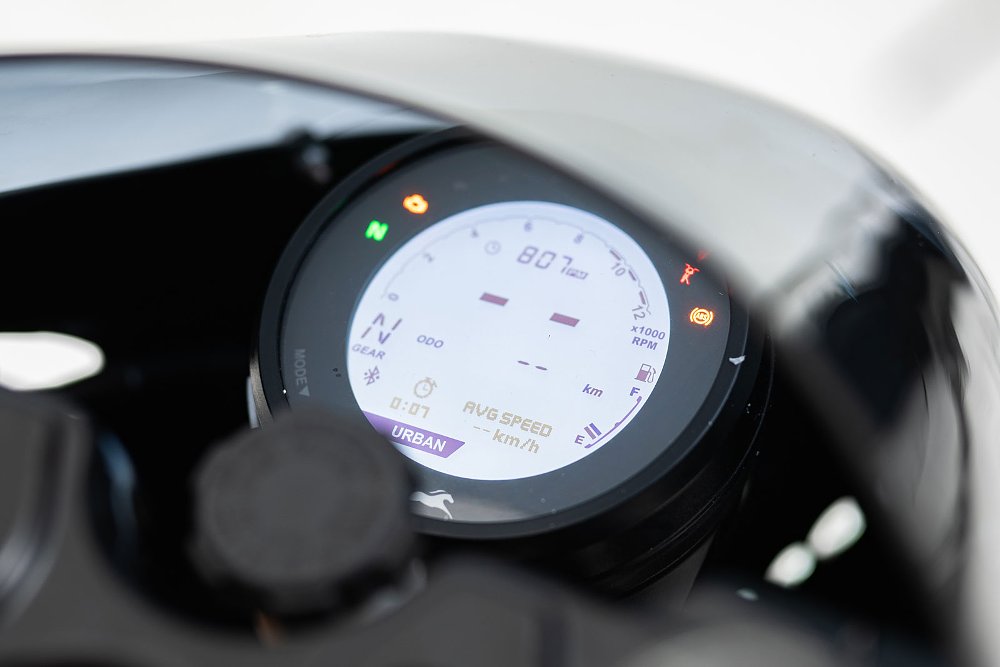 round digital display