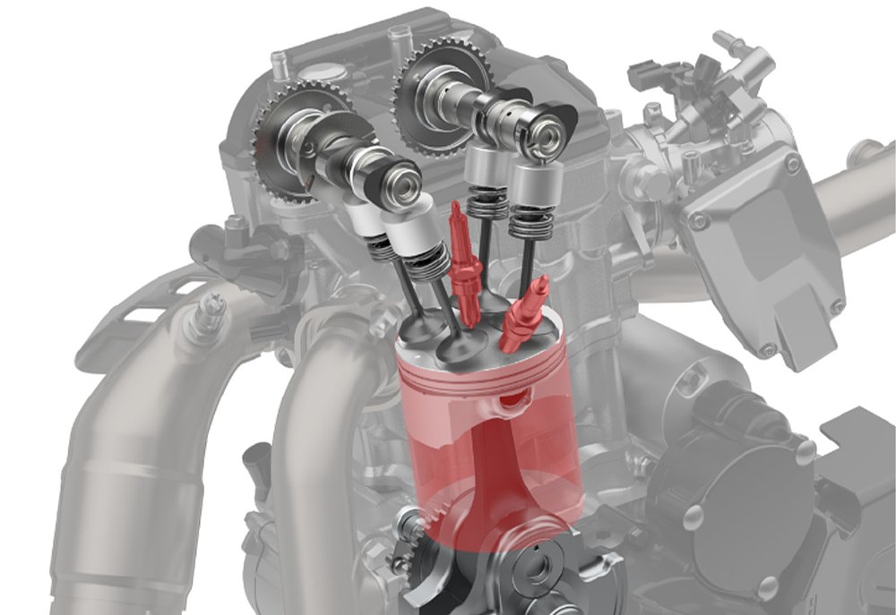 An internal illustration of the DR-Z4SM's single at work.