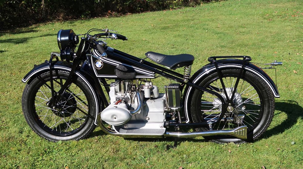 outdoor view of the 1929 BMW